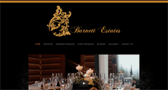 Desktop Screenshot of barnettestates.com