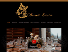 Tablet Screenshot of barnettestates.com